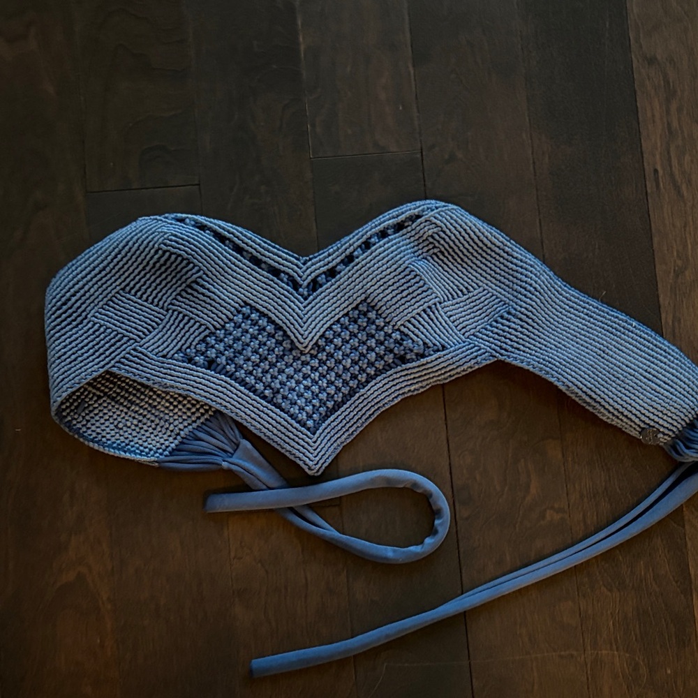Handmade strapless top